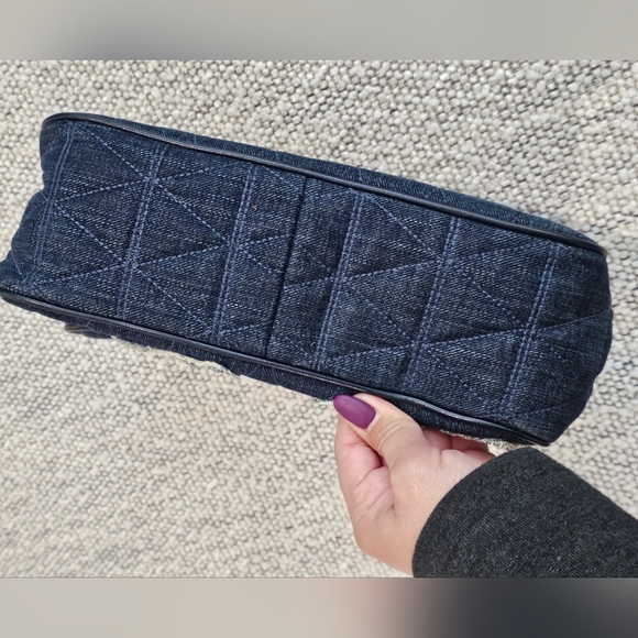 Michael Kors Large Sloan Denim Chain Bag - Picture 10 of 17